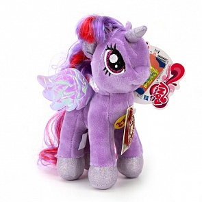 Мягкая игрушка пони Искорка из мультфильма «My Little Pony», 18 см., озвученная с русским чипом (Мульти Пульти, V27478/18sim)